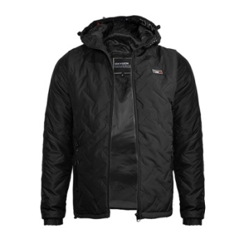 Manteau noir Oxygen pour homme