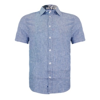 Chemise bleue pâle Projek Raw pour homme