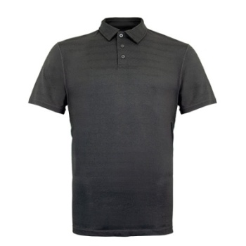Polo gris foncé Projek Raw pour homme