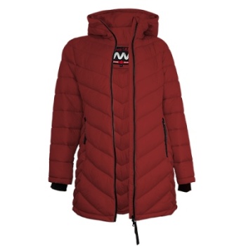 Manteau d'hiver rouge North Wave pour femme