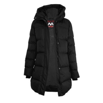 Manteau noir North Wave pour femme