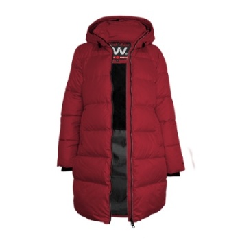 Manteau Rouge North Wave pour femme